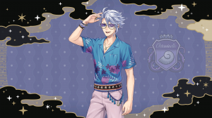Cardazulrtropicalweargroovy — TWISTED WONDERLAND (Cartas Azul Ashengrotto) option 8