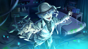 Cardazulsrhalloweengroovy — TWISTED WONDERLAND (Cartas Azul Ashengrotto) option 16