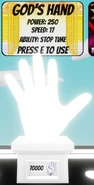 6qgods Hand — Slap Battles All Gloves (August 10th, 2026) option 219