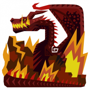 Crimson — Elder Dragons (Monster hunter) option 7