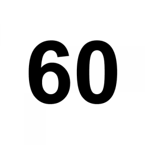 Number 60 — Numbers Tier List (Shortened) option 23