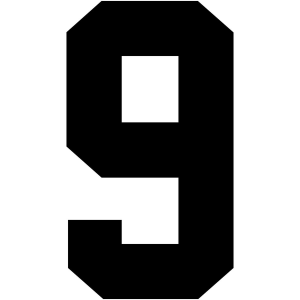Number 9 — Numbers Tier List (Shortened) option 29