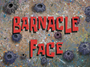 Barnaclefacetitlecard — Spongebob Season 8 option 20