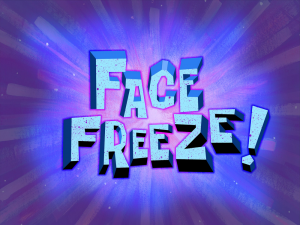 Facefreeze21titlecard — Spongebob Season 8 option 36