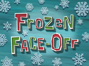 Frozenface Offtitlecard — Spongebob Season 8 option 7