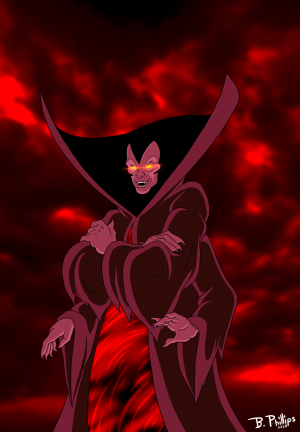 Blue Philosopher Emponight — Complete tier list of animated villains non Disney option 72