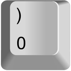every keyboard key — option 1