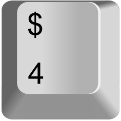 every keyboard key — option 5