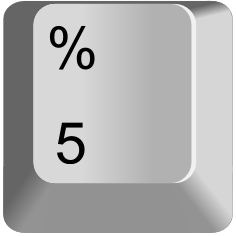 every keyboard key — option 6