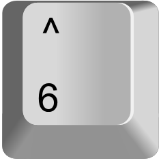 every keyboard key — option 7