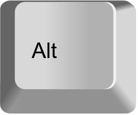 Alt — every keyboard key option 11