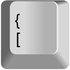 Bracket Open — every keyboard key option 42