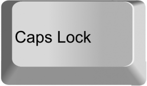 Capslock — every keyboard key option 49