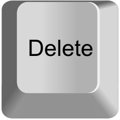 Delete — every keyboard key option 81