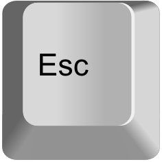 Esc — every keyboard key option 62