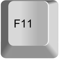 F11 — every keyboard key option 73