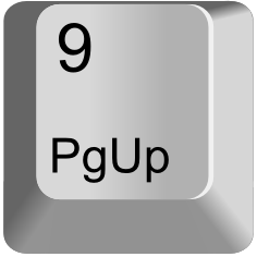 Keypad 9 — every keyboard key option 91