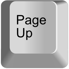 Page Up — every keyboard key option 101