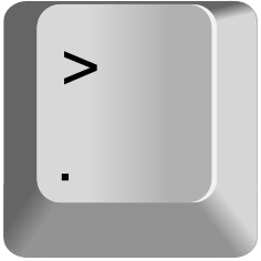 Period Gt — every keyboard key option 46