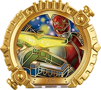 N1sg Go Bustersring — No.1 Sentai Gozyuger All Sentai Rings option 60