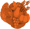Brightorangecornucopiahat — (Animal Jam Classic) Contest and Event Items option 79