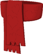 Rarebrightredheartscarf — (Animal Jam Classic) Contest and Event Items option 88