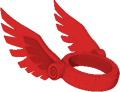 Rarebrightredwingedcollar — (Animal Jam Classic) Contest and Event Items option 90