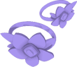 Rarelavenderdaffodilcuffs — (Animal Jam Classic) Contest and Event Items option 50