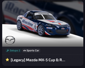 Oldmx5cupcarpng — iRacing Cars (26S4) option 54