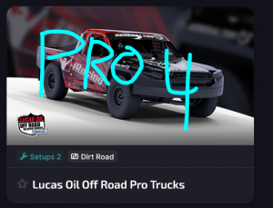 Pro4truckpng — iRacing Cars (26S4) option 130