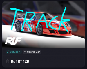 Ruftrackpng — iRacing Cars (26S4) option 151