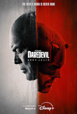 Daredevilbornagainseason1poster — MCU Tier list (Old Marvel, Sonyverse, X-men, Spiderverse) option 118
