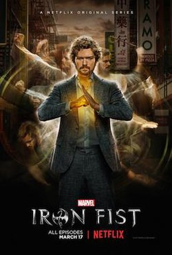 Ironfistseason1poster — MCU Tier list (Old Marvel, Sonyverse, X-men, Spiderverse) option 27