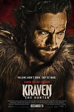 Kraventhehunterfilmposter — MCU Tier list (Old Marvel, Sonyverse, X-men, Spiderverse) option 67