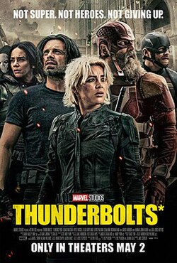 Thunderboltsposter — MCU Tier list (Old Marvel, Sonyverse, X-men, Spiderverse) option 120