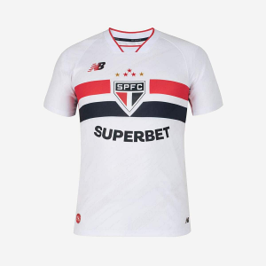 Camisa Titular Sao Paulo 2026 New Balance 6 — Camisas Brasileirão 2026 serie A option 52