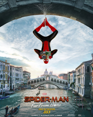Spider Man Far From Home Teaser Trailer Movie Poster — TODAS LAS PELICULAS DE SPIDER-MAN CON BRAND NEW DAY option 9