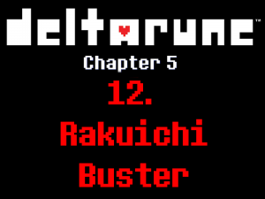 12chapter — Deltarune Chapter 5 OST option 12