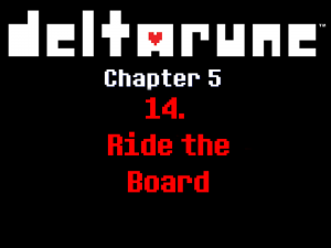 14chapter — Deltarune Chapter 5 OST option 14