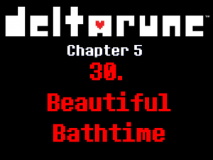 30chapter — Deltarune Chapter 5 OST option 30