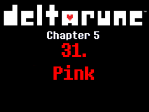 31chapter — Deltarune Chapter 5 OST option 31