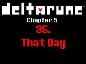 35chapter — Deltarune Chapter 5 OST option 35