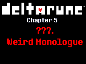 Secretchapter1 — Deltarune Chapter 5 OST option 41
