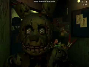 017springtrap — ALL FNAF JUMPSCARES (FNaF 1 - SotM) option 17