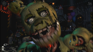 074springtrapucn — ALL FNAF JUMPSCARES (FNaF 1 - SotM) option 74