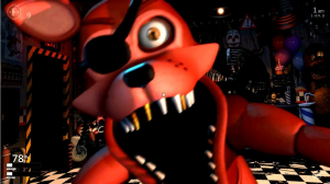 101rockstarfoxyucn — ALL FNAF JUMPSCARES (FNaF 1 - SotM) option 101