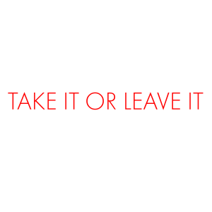 Take It Or Leave It — Every Single The Strokes Song option 12