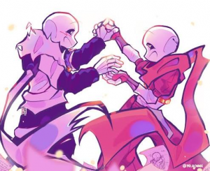 Fbdehjdnmkk — Undertale AU Ship Tier List option 77