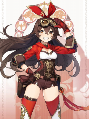 Ambercard — Genshin Impact all girls option 93