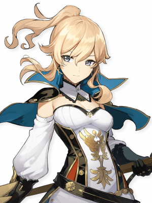Jeanprofiledefaultoutfit — Genshin Impact all girls option 1